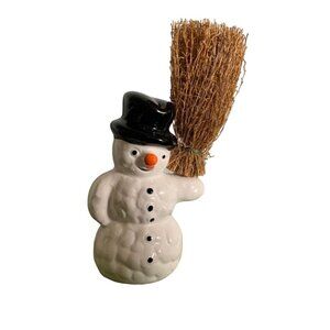 Department 56 Snow Village Snowman with Broom